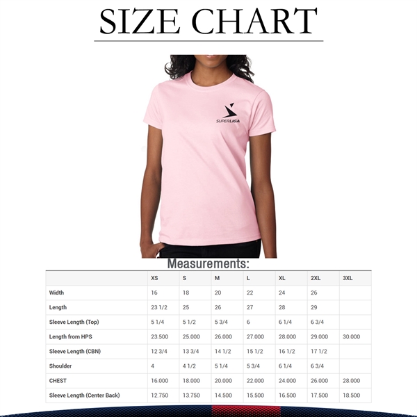 Gildan® 6.1 oz Cotton Ladies T-shirts - Gildan® 6.1 oz Cotton Ladies T-shirts - Image 2 of 5