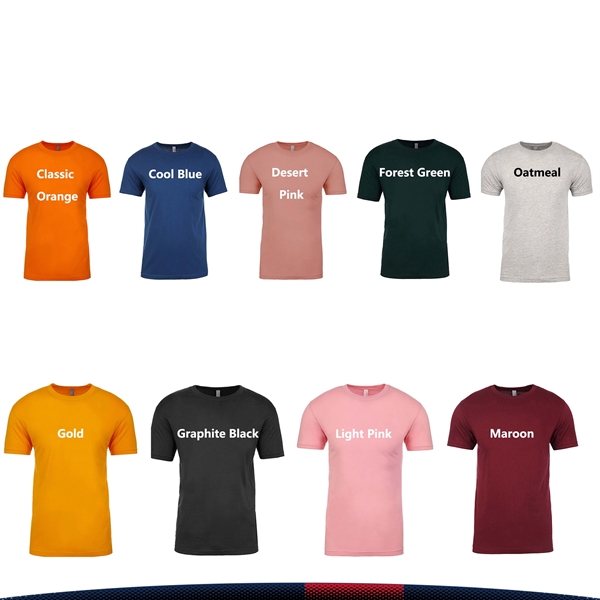 Next Level® 100% Cotton Men's T-shirts - Next Level® 100% Cotton Men's T-shirts - Image 3 of 6