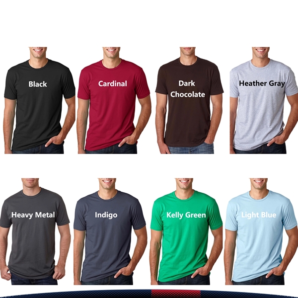 Next Level® 100% Cotton Men's T-shirts - Next Level® 100% Cotton Men's T-shirts - Image 5 of 6