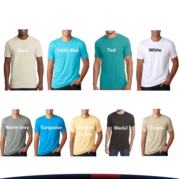 Next Level® 100% Cotton Men's T-shirts - Next Level® 100% Cotton Men's T-shirts - Image 6 of 6