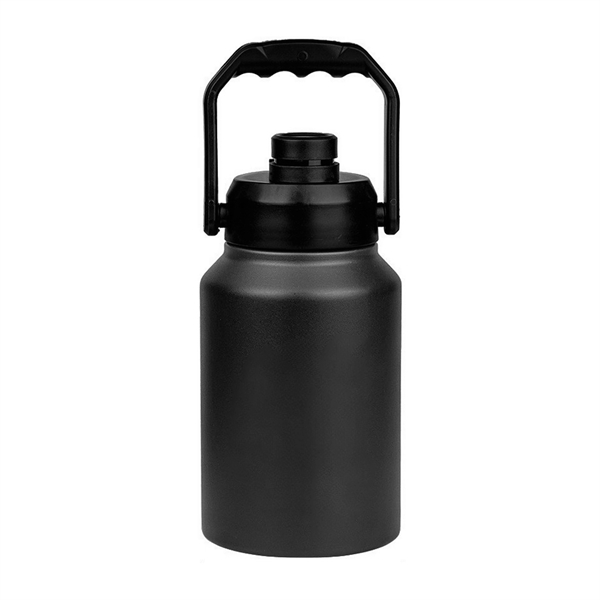 64 Oz. Insulated Stainless Steel Water Bottle Jug W/ Handle - 64 Oz. Insulated Stainless Steel Water Bottle Jug W/ Handle - Image 3 of 9