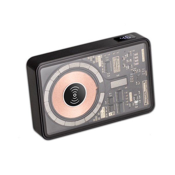 Lucid Transparent MagSafe Wireless Power Bank - Lucid Transparent MagSafe Wireless Power Bank - Image 5 of 10