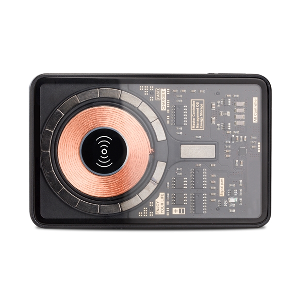 Lucid Transparent MagSafe Wireless Power Bank - Lucid Transparent MagSafe Wireless Power Bank - Image 8 of 10