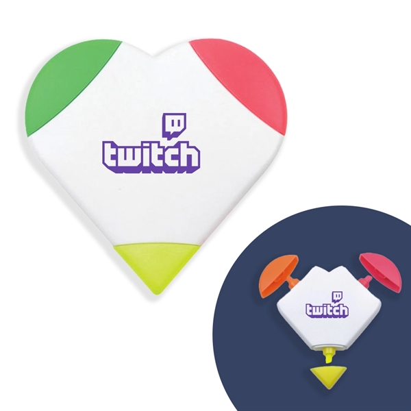 Heartlighter - Heart Shaped Highlighter - Heartlighter - Heart Shaped Highlighter - Image 0 of 3