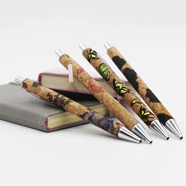 Greenwrite - Palma Cork Pen 5.5" x 0.6" - Greenwrite - Palma Cork Pen 5.5" x 0.6" - Image 3 of 4