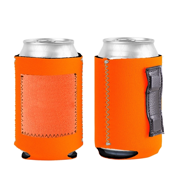 Tall Collapsible Neoprene Can Cooler With Pouch - Tall Collapsible Neoprene Can Cooler With Pouch - Image 1 of 1