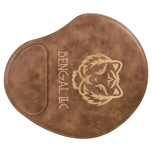 9" x 10 1/4" Laserable Leatherette Mouse Pad - 9" x 10 1/4" Laserable Leatherette Mouse Pad - Image 4 of 12