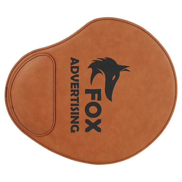 9" x 10 1/4" Laserable Leatherette Mouse Pad - 9" x 10 1/4" Laserable Leatherette Mouse Pad - Image 9 of 12