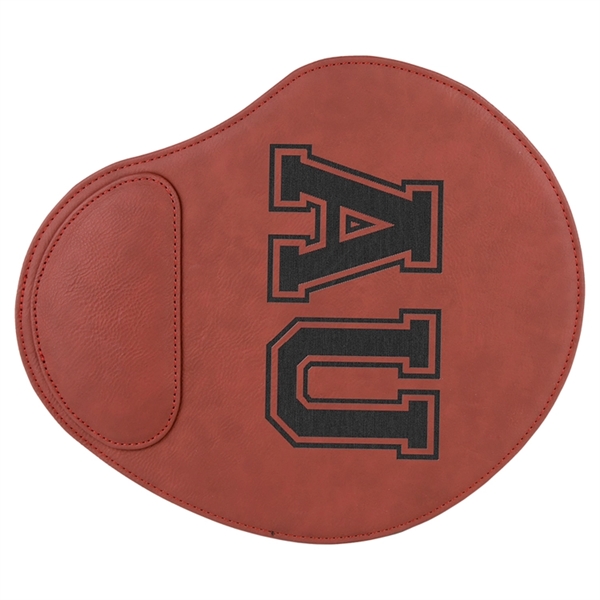 9" x 10 1/4" Laserable Leatherette Mouse Pad - 9" x 10 1/4" Laserable Leatherette Mouse Pad - Image 10 of 12