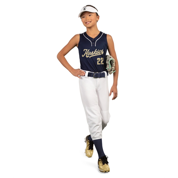 Girls Cutter+ Sleeveless Jersey - Girls Cutter+ Sleeveless Jersey - Image 11 of 12