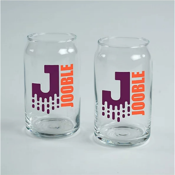 Full Colour Arc Can Shape Glass Gift Set Of 2 - Full Colour Arc Can Shape Glass Gift Set Of 2 - Image 0 of 0