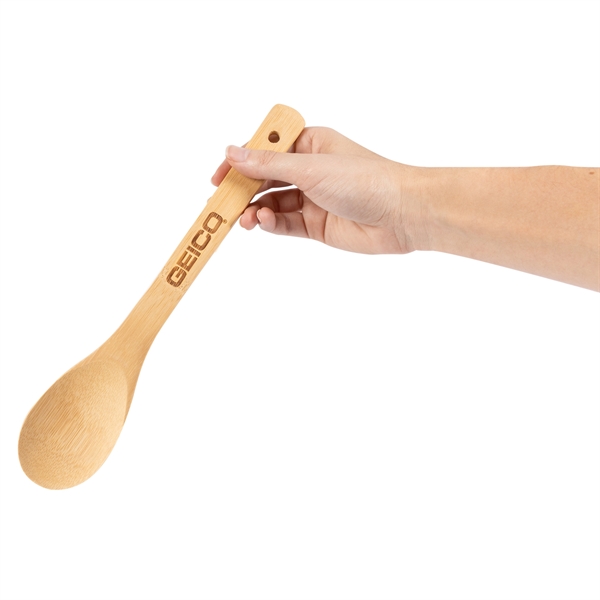 Eco-Friendly Bamboo Kitchen Spoon - Eco-Friendly Bamboo Kitchen Spoon - Image 2 of 2