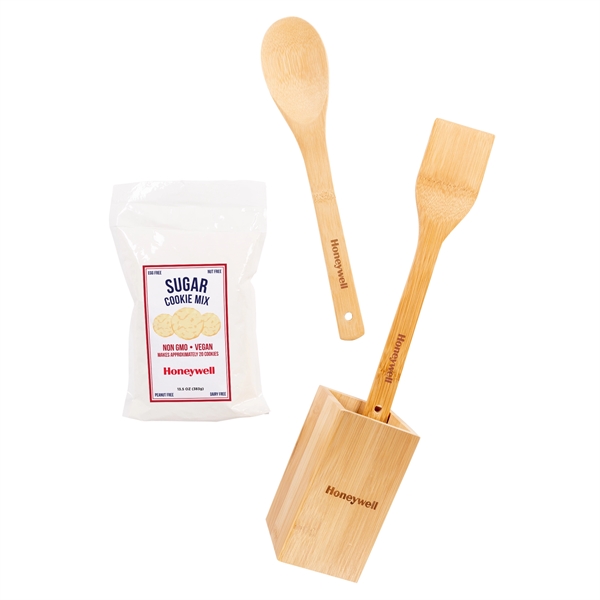 Bamboo Kitchen Gift Set with Sugar Cookie Mix - Bamboo Kitchen Gift Set with Sugar Cookie Mix - Image 3 of 4