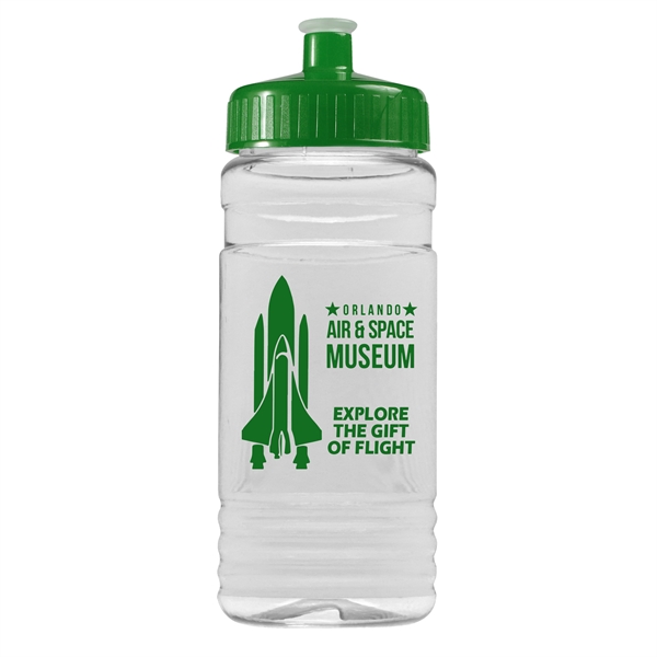 20 Oz. Clear Sports Bottle with Push-pull lid - 20 Oz. Clear Sports Bottle with Push-pull lid - Image 1 of 13