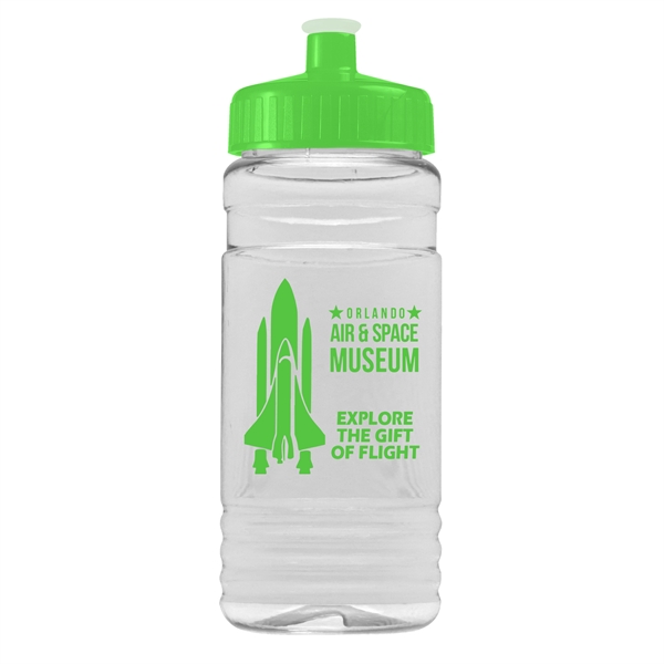 20 Oz. Clear Sports Bottle with Push-pull lid - 20 Oz. Clear Sports Bottle with Push-pull lid - Image 5 of 13