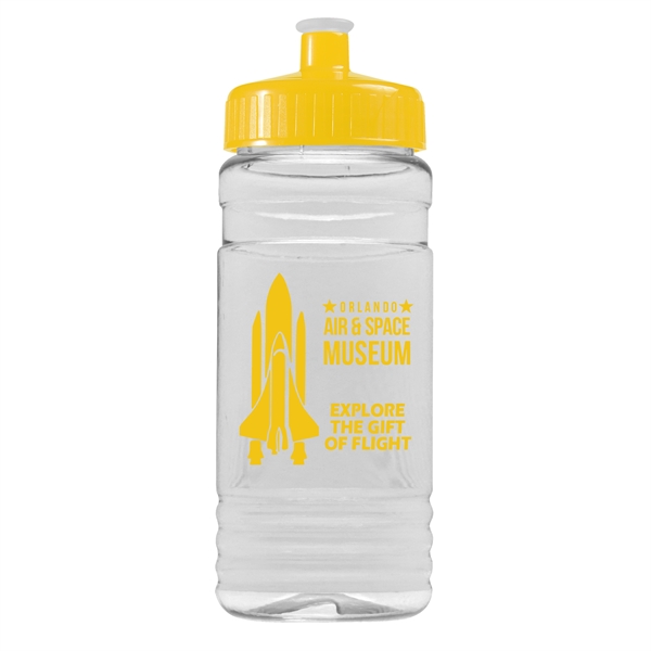 20 Oz. Clear Sports Bottle with Push-pull lid - 20 Oz. Clear Sports Bottle with Push-pull lid - Image 10 of 13