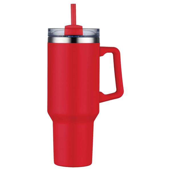 Beluga 40 oz. Vacuum Insulated Tumbler Mug w/ Handle - Beluga 40 oz. Vacuum Insulated Tumbler Mug w/ Handle - Image 14 of 16