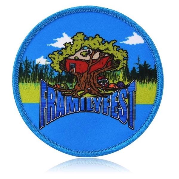 Custom Dye Sublimated Printed Logo Patches - Custom Dye Sublimated Printed Logo Patches - Image 6 of 6