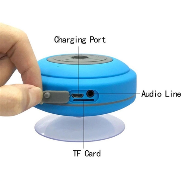 Waterproof Bluetooth Speaker With LED - Waterproof Bluetooth Speaker With LED - Image 2 of 3