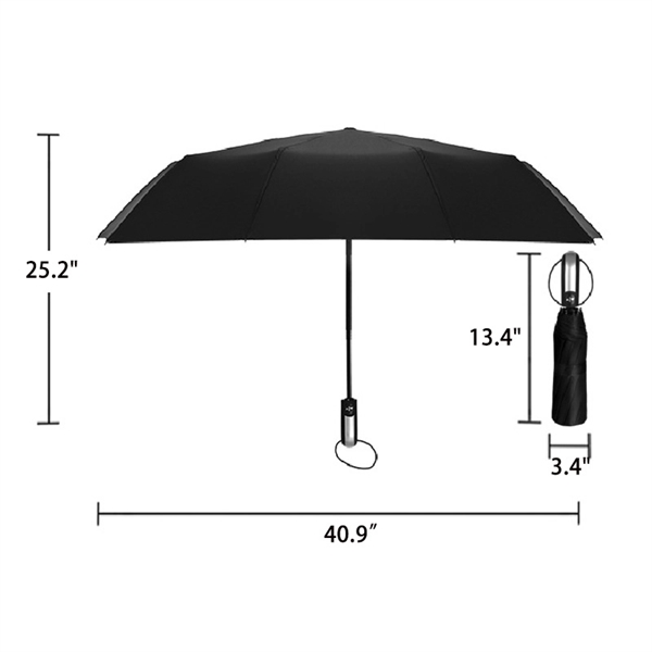 Auto Open + Close Portable Umbrella - Auto Open + Close Portable Umbrella - Image 1 of 4