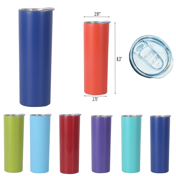 Double Wall Stainless Steel Vacuum Insulated Tumbler - Double Wall Stainless Steel Vacuum Insulated Tumbler - Image 0 of 7