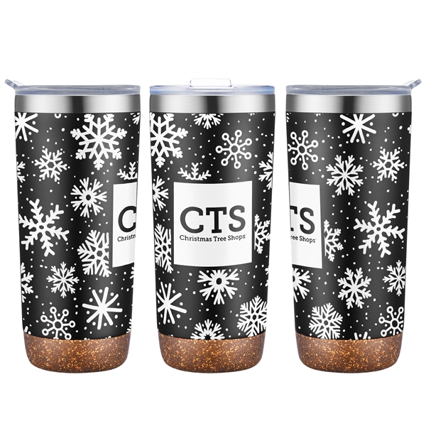 22 oz. Tumbler with Cork Bottom - 22 oz. Tumbler with Cork Bottom - Image 4 of 20