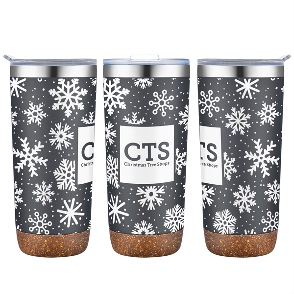 22 oz. Tumbler with Cork Bottom - 22 oz. Tumbler with Cork Bottom - Image 9 of 20