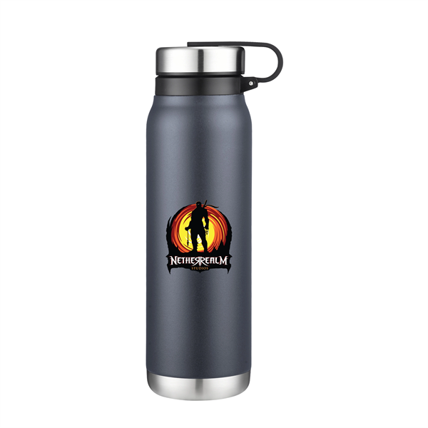 20 oz. Wide Mouth Stainless Steel Water Bottle - 20 oz. Wide Mouth Stainless Steel Water Bottle - Image 6 of 20