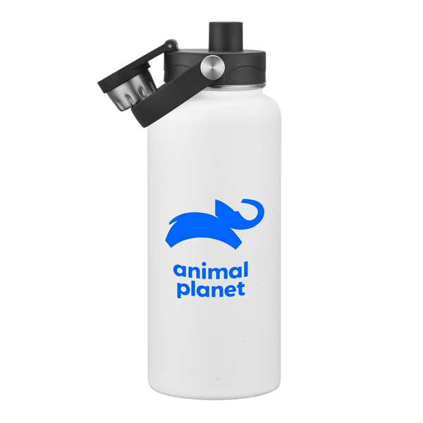 34 oz. Stainless Steel Water Bottle - 34 oz. Stainless Steel Water Bottle - Image 6 of 12