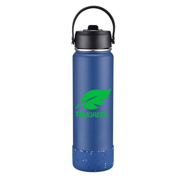 27 oz. Stainless Steel Water Bottle / Silicone Bottom Sleeve - 27 oz. Stainless Steel Water Bottle / Silicone Bottom Sleeve - Image 6 of 18