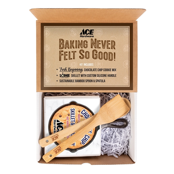 Fresh Beginnings Skillet Cookie Kit w/Bamboo Cooking Utensil - Fresh Beginnings Skillet Cookie Kit w/Bamboo Cooking Utensil - Image 6 of 6