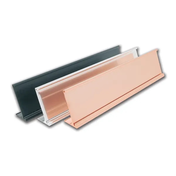 Aluminum Desk Set  Engraved plate w/holder - Aluminum Desk Set  Engraved plate w/holder - Image 0 of 0