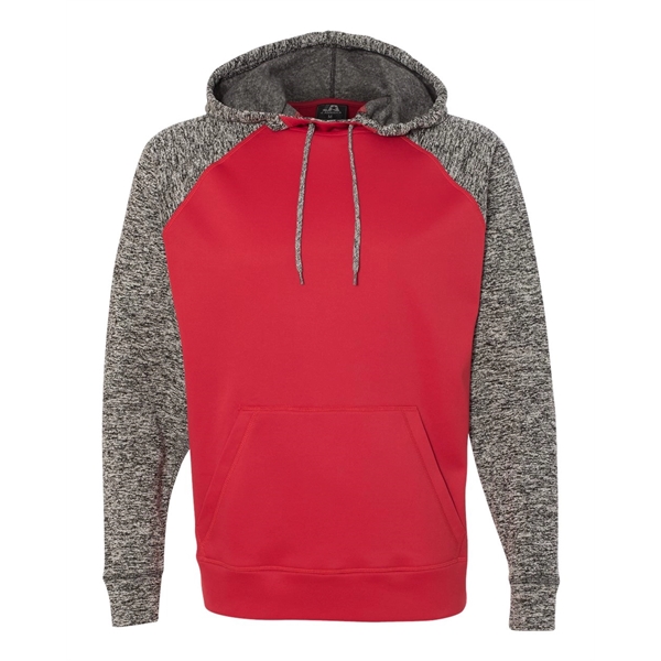 J. America Colorblocked Cosmic Fleece Hooded Sweatshirt - J. America Colorblocked Cosmic Fleece Hooded Sweatshirt - Image 7 of 13
