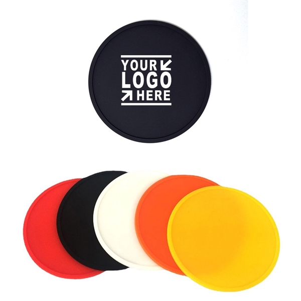 Circle Silicone Coaster - Circle Silicone Coaster - Image 0 of 6
