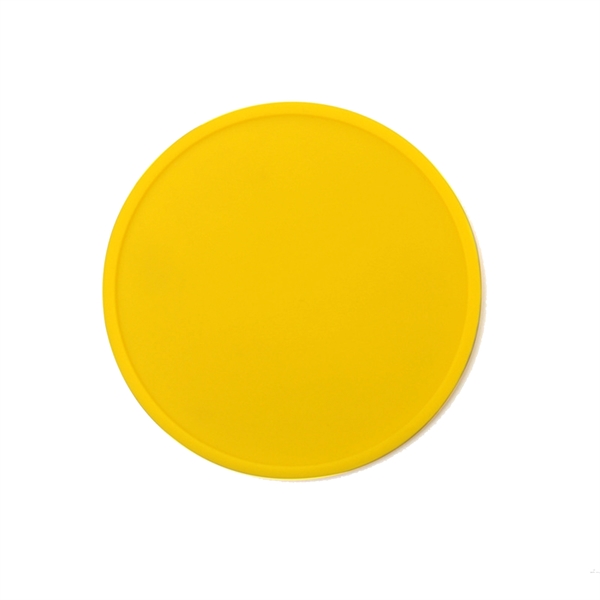 Circle Silicone Coaster - Circle Silicone Coaster - Image 1 of 6