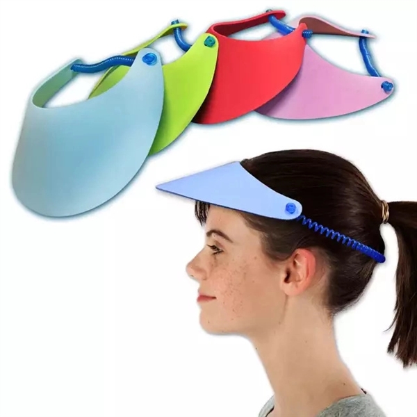 Elastic Foam Visors - Elastic Foam Visors - Image 0 of 4