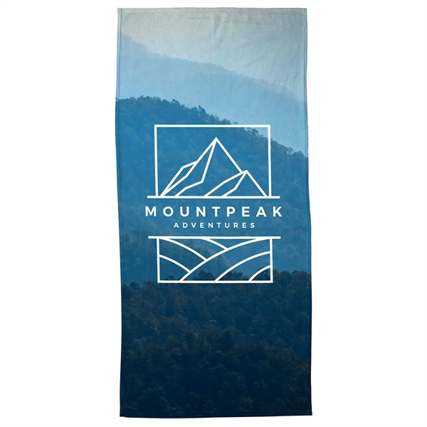 Silk Touch Beach Blanket/Towel 28- x 58- 300GSM Poly/Cotton - Silk Touch Beach Blanket/Towel 28- x 58- 300GSM Poly/Cotton - Image 0 of 0