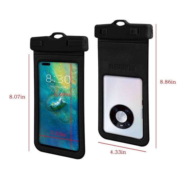 Transparent Waterproof Phone Pouch - Transparent Waterproof Phone Pouch - Image 3 of 4
