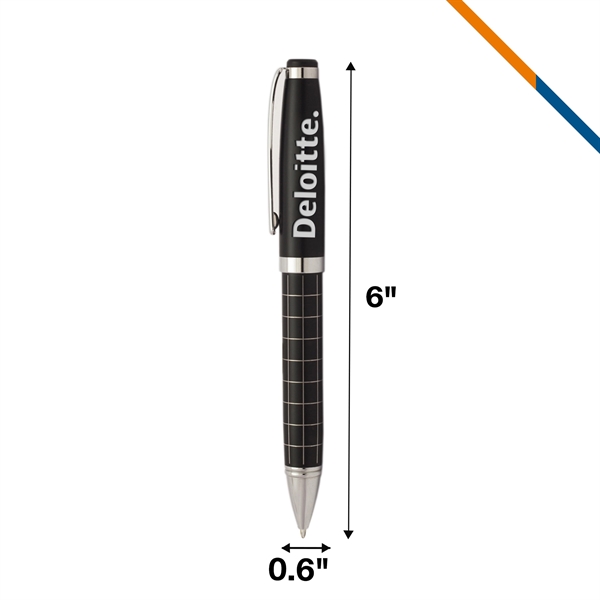 Martha Grid Ballpoint Pen - Martha Grid Ballpoint Pen - Image 2 of 3