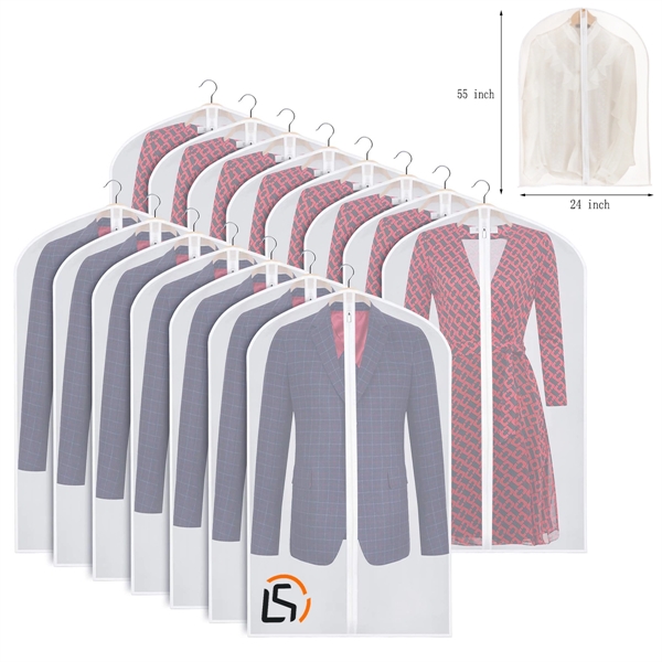 55-Inch Clear Garment Bag - 55-Inch Clear Garment Bag - Image 0 of 2
