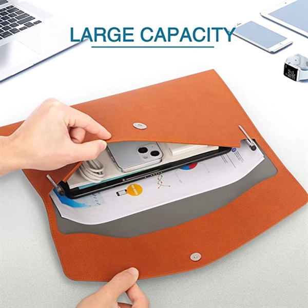 Pu Leather A4 Document Holder - Pu Leather A4 Document Holder - Image 2 of 3