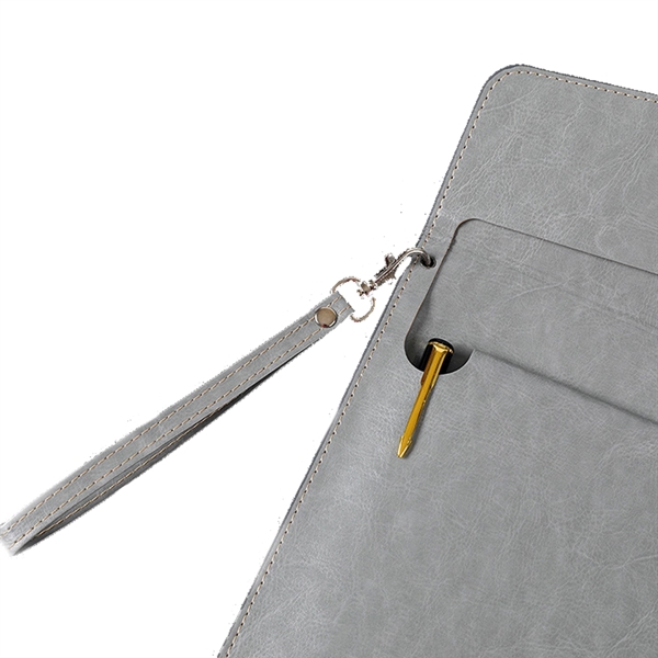 A4 Faux Leather File Folder - A4 Faux Leather File Folder - Image 2 of 2