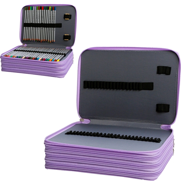200 Slots Colored Pencil Case - 200 Slots Colored Pencil Case - Image 1 of 2
