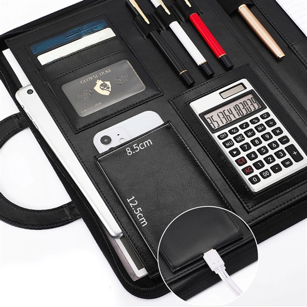 Multifunctional Folder Zipper Bag - Multifunctional Folder Zipper Bag - Image 2 of 2