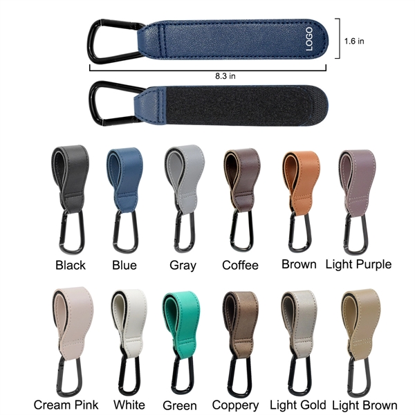 12 Colors PU Strong Baby Stroller Bike Hook