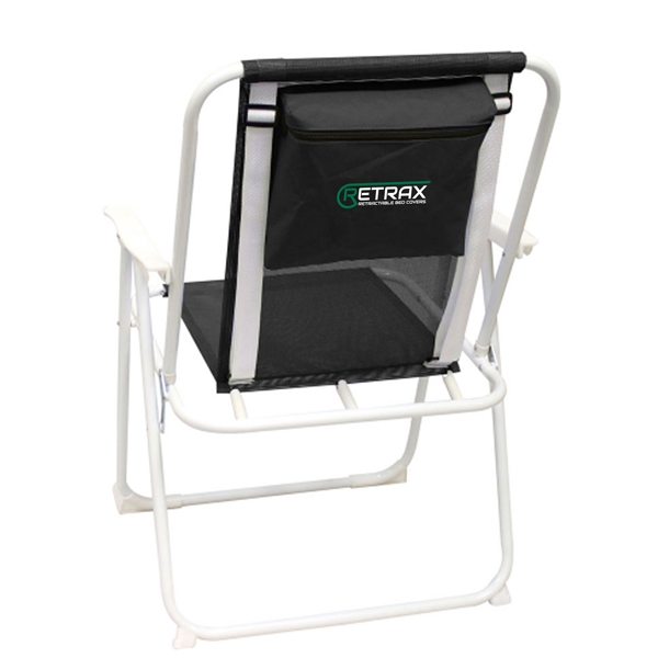 Portable Folding Beach Chair, Holds 280lbs, for Camping - Portable Folding Beach Chair, Holds 280lbs, for Camping - Image 3 of 6
