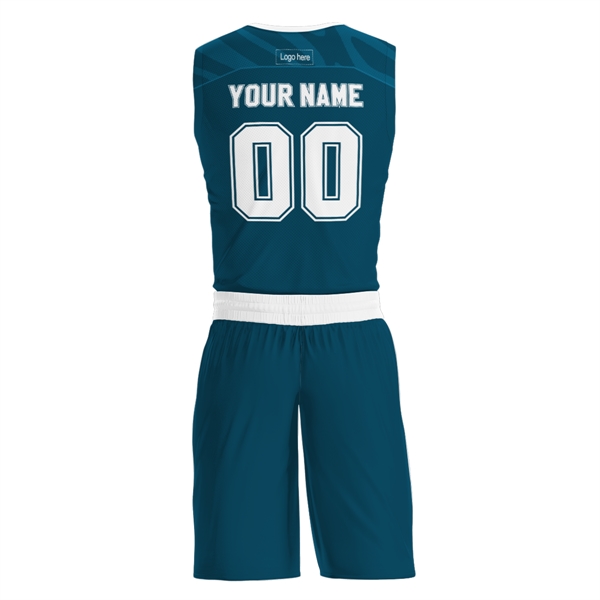 Sublimated Basketball Jersey Kit - Sublimated Basketball Jersey Kit - Image 2 of 9