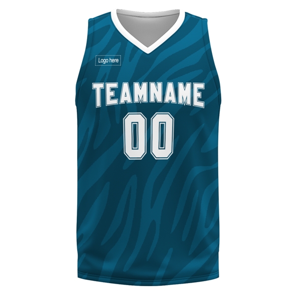 Sublimated Basketball Jersey Kit - Sublimated Basketball Jersey Kit - Image 3 of 9