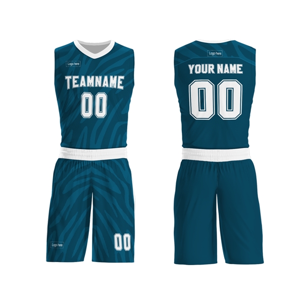 Sublimated Basketball Jersey Kit - Sublimated Basketball Jersey Kit - Image 0 of 9
