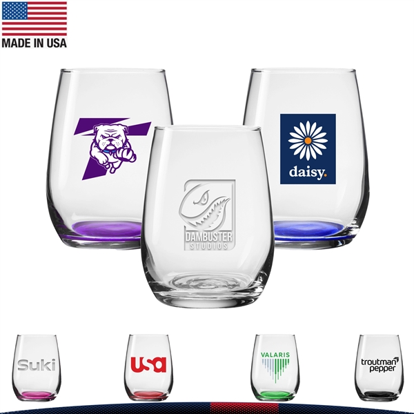 6.25 oz. Libbey Clear Stemless Glasses - 6.25 oz. Libbey Clear Stemless Glasses - Image 0 of 9